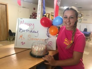 childcare teacher birthday celebration